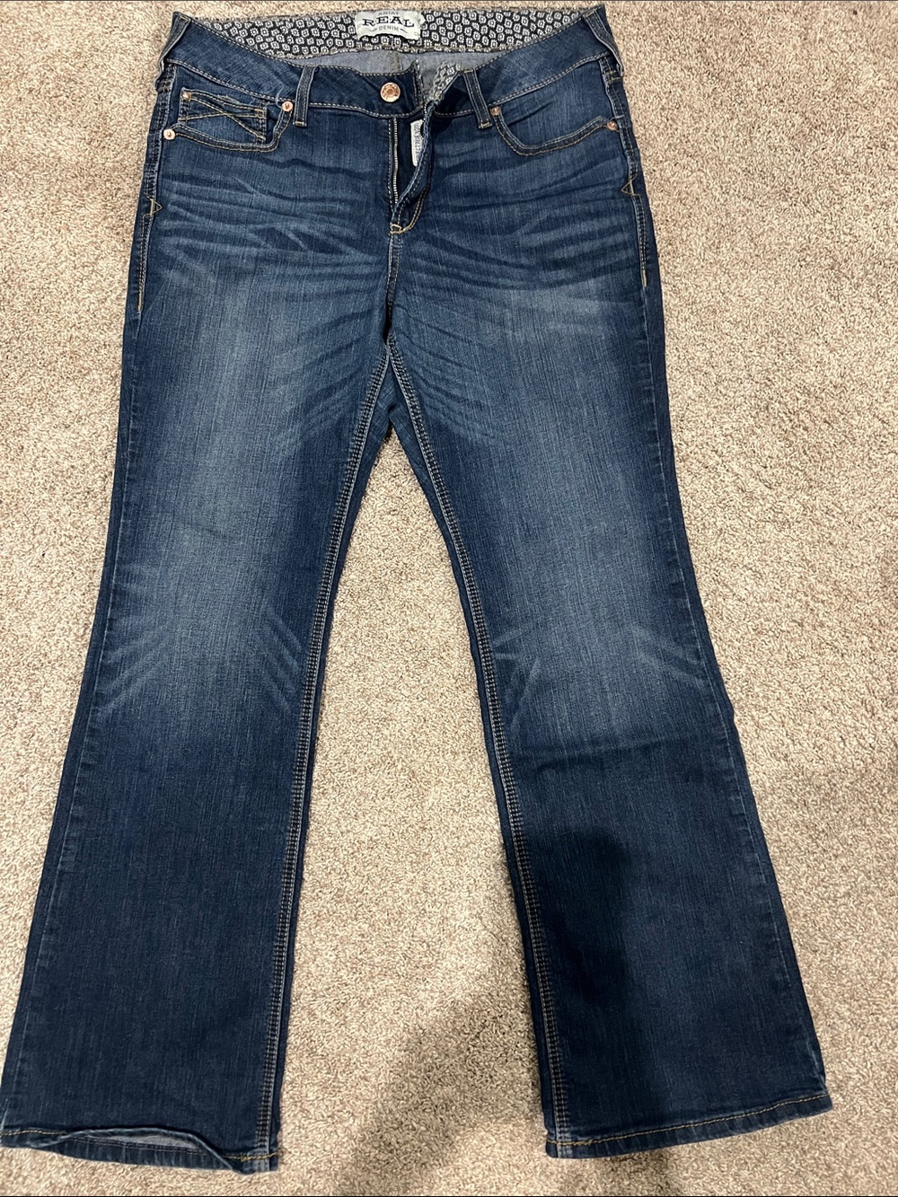 Ariat Dark Blue Flare Jeans